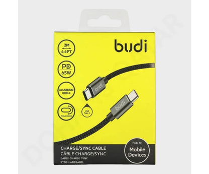 Budi Usb C To C Cable 2Mtr 65W