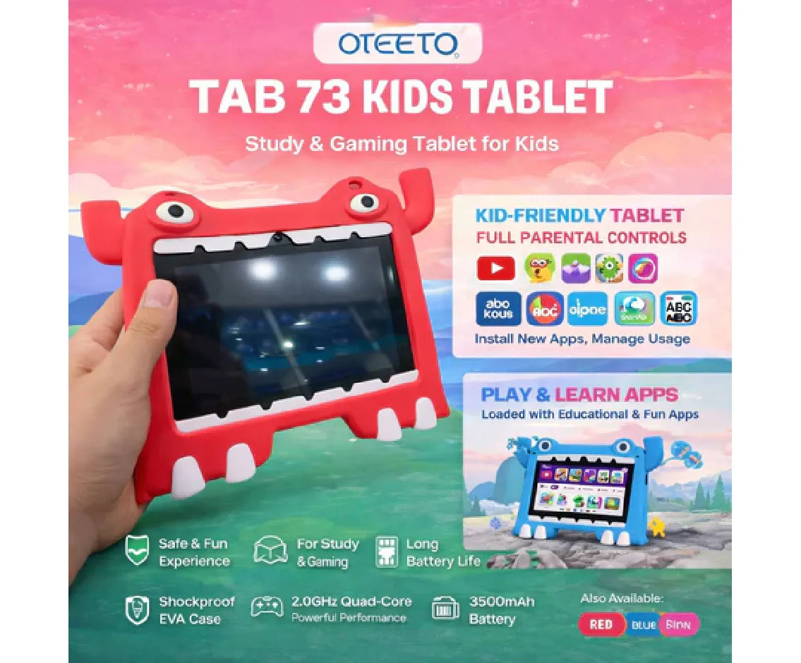 Oteeto Kids Tab 73 Pro 6/256GB - Blue