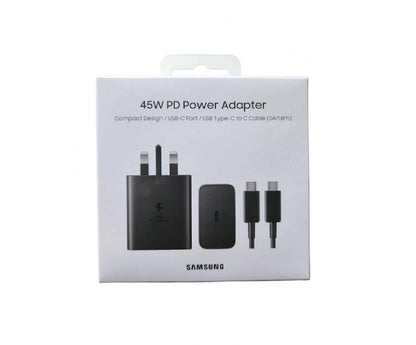 Samsung 45W Home Charger with USB-C to USB-C Cable