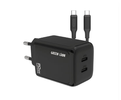 Green Lion 40W Dual PD Wall Charger