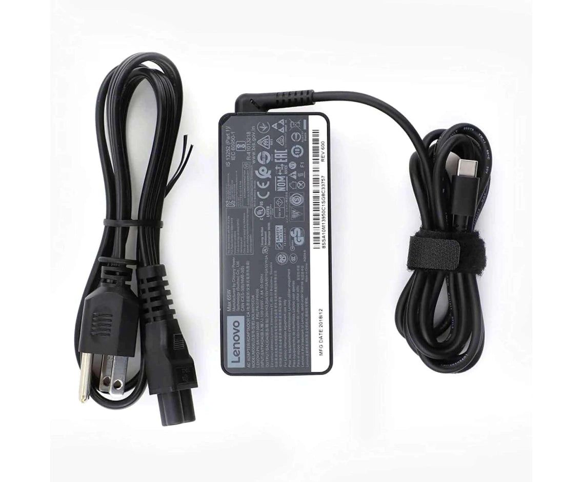 Lenovo Laptop Charger Usb C 65W