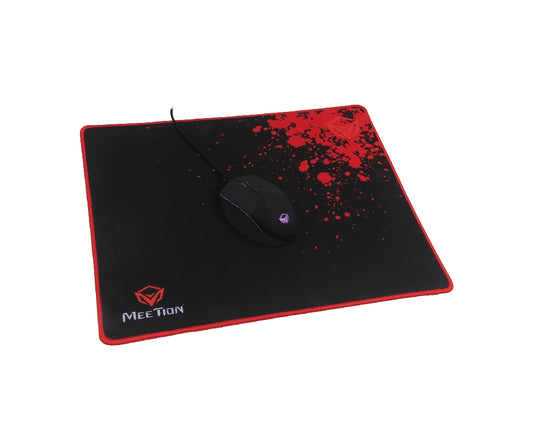 meetion p110 non slip rubber square gaming mouse pad