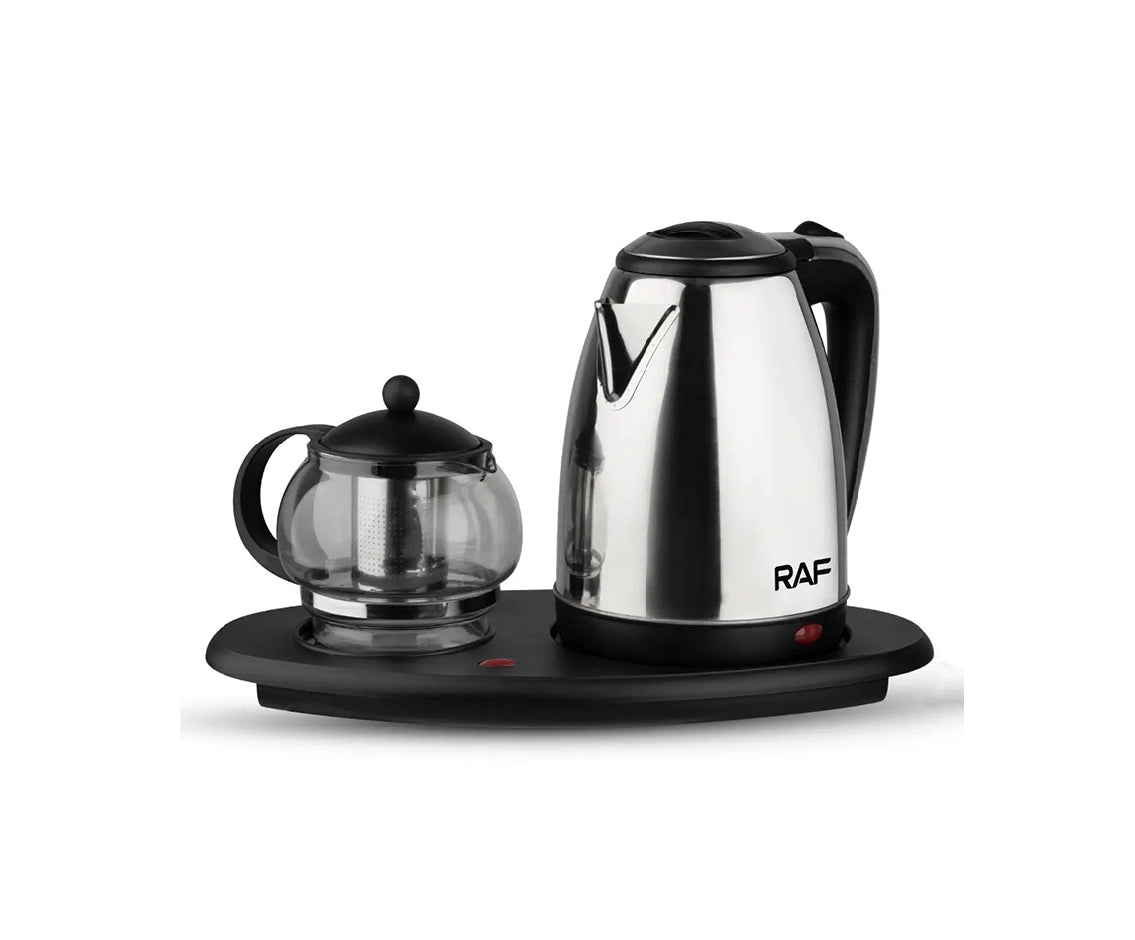 Raf Electric Kettle & Tea Maker 2 In 1 Set R7899
