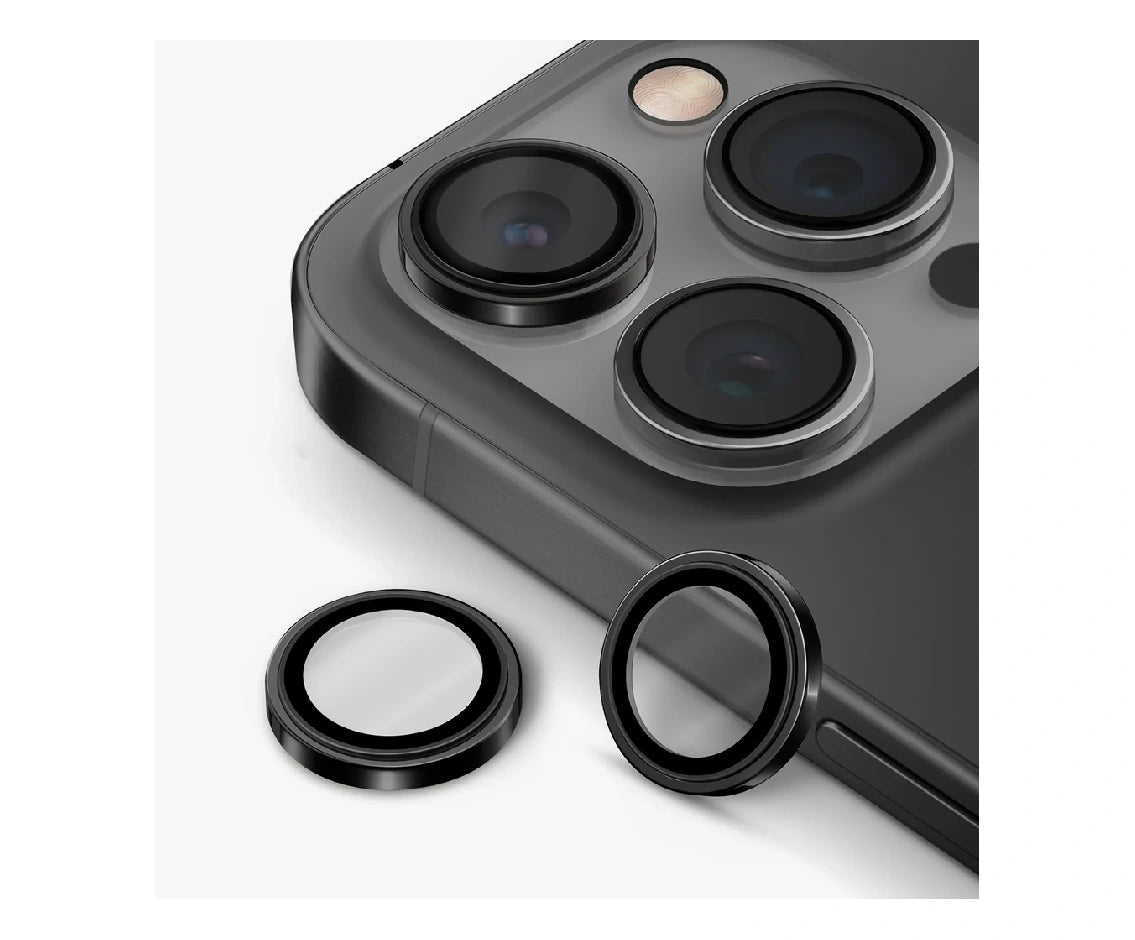 Iphone 15 Pro Or 15 Pro Max Camera Protector (Black Titanium)