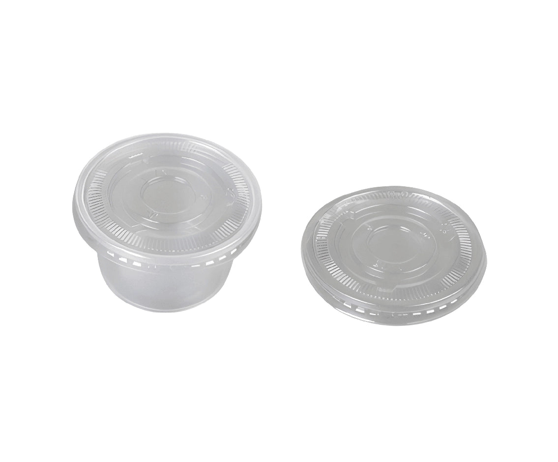 Plastic Cup Clear 3.25 Oz Q Pac 1X1000 Pieces