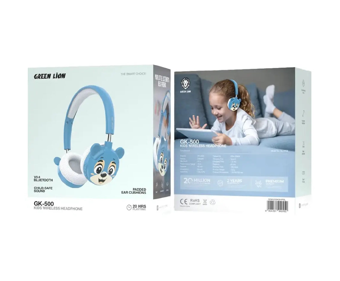 Green Lion GK-500 Kids Wireless Headphone