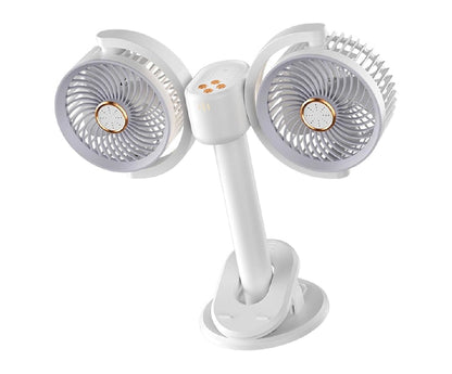Double Headed Circulating Fan