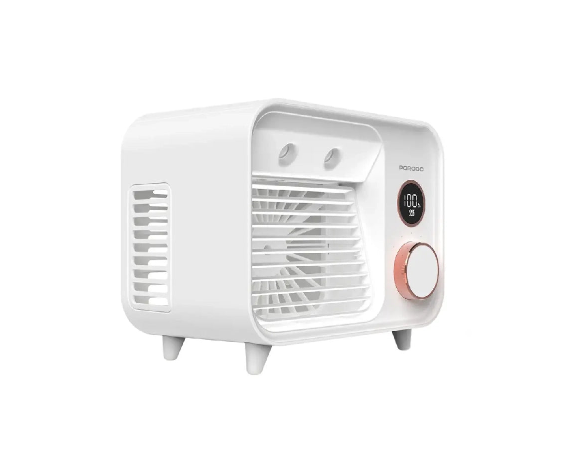 Porodo Mini Mist Fan Portable Desktop Air Cooler