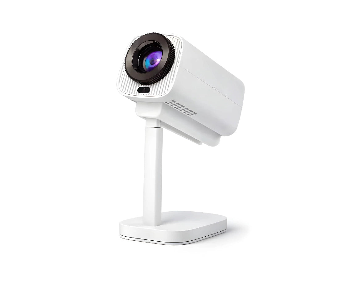 Smartbarry HT50 4K HDR projector with 5G WiFi and screen mirroring