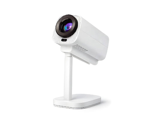 Smartbarry HT50 4K HDR projector with 5G WiFi and screen mirroring