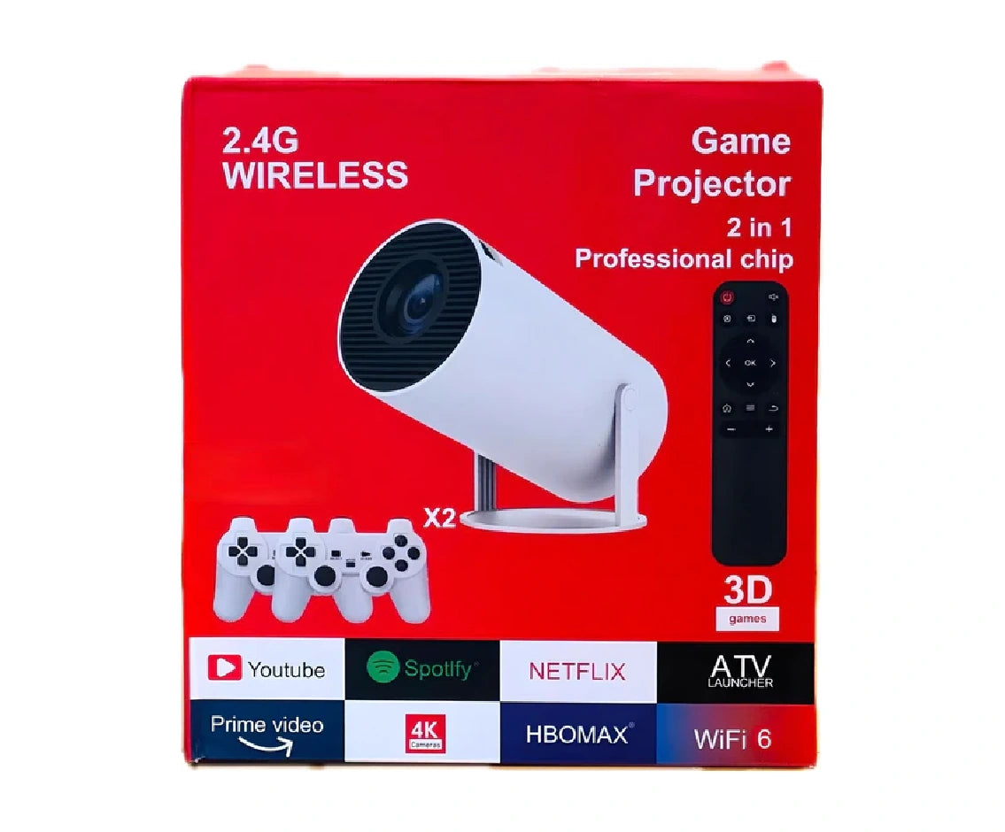 2.4G Wireless Game Projector 2 In 1 Professional Chip