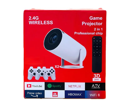 2.4G Wireless Game Projector 2 In 1 Professional Chip