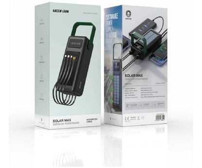 Green Lion Solar Max 50000mAh Solar Power Bank