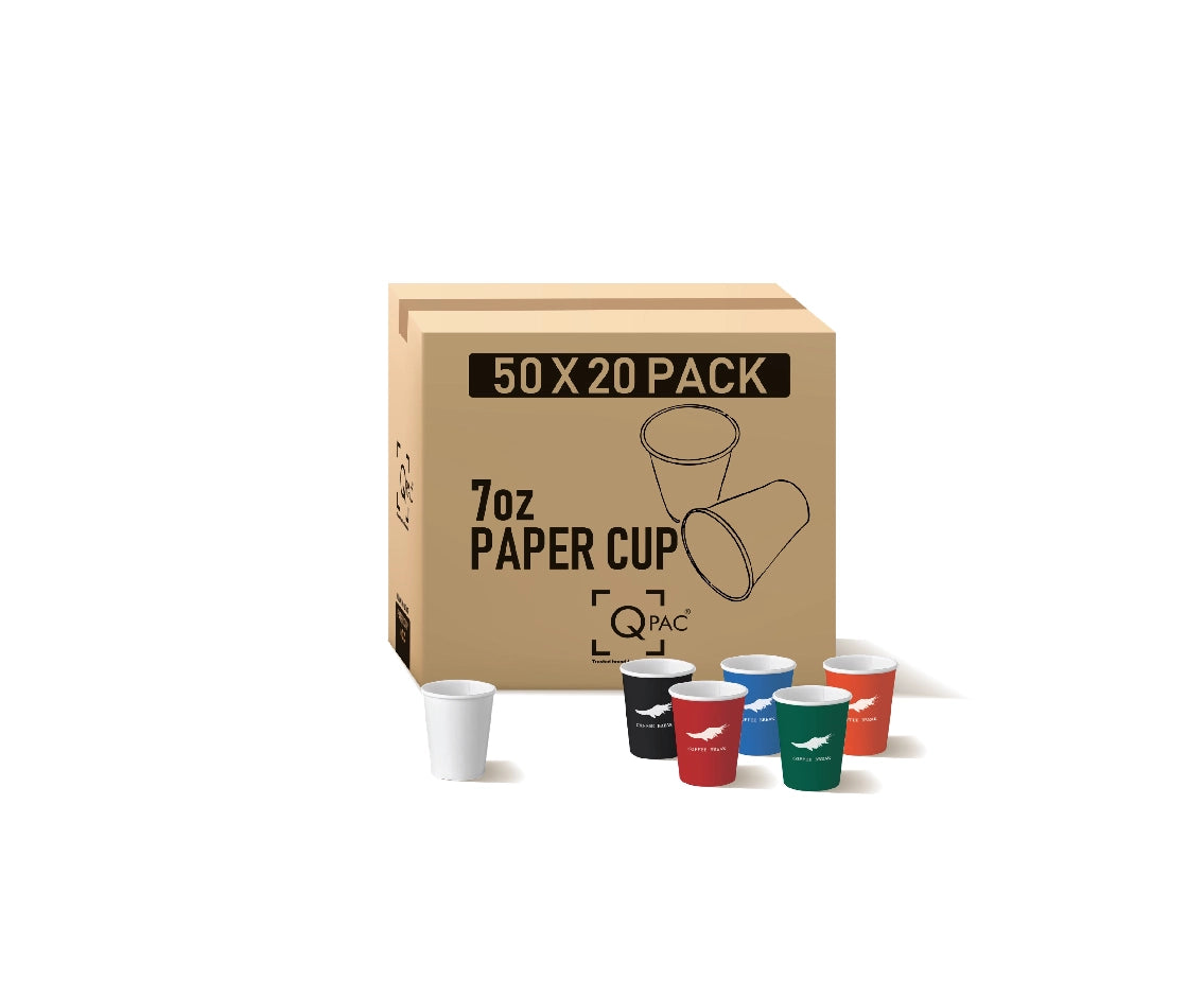Paper Cup 7oz 1x1000 pcs  Wholesale