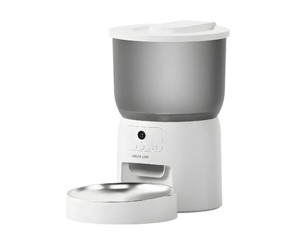 Green Lion Smart Pet Feeder with Stainless Steel Bowl 3L