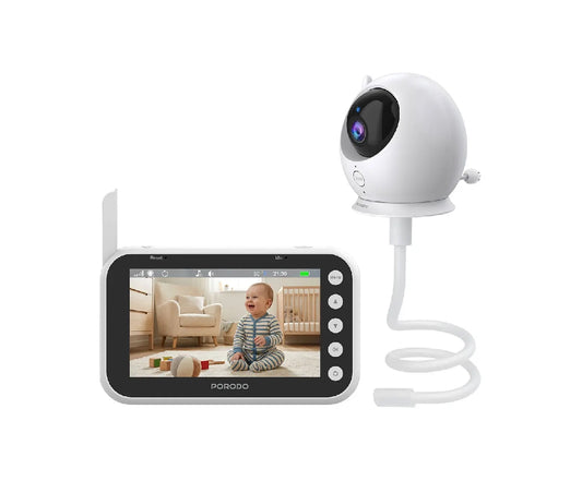 Porodo Lumi Baby Smart Monitor with Camera and Display Screen