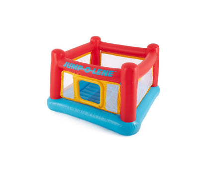 Intex Jump-O-Lene Inflatable Bouncer Play House 1.74M*1.74M*1.12M