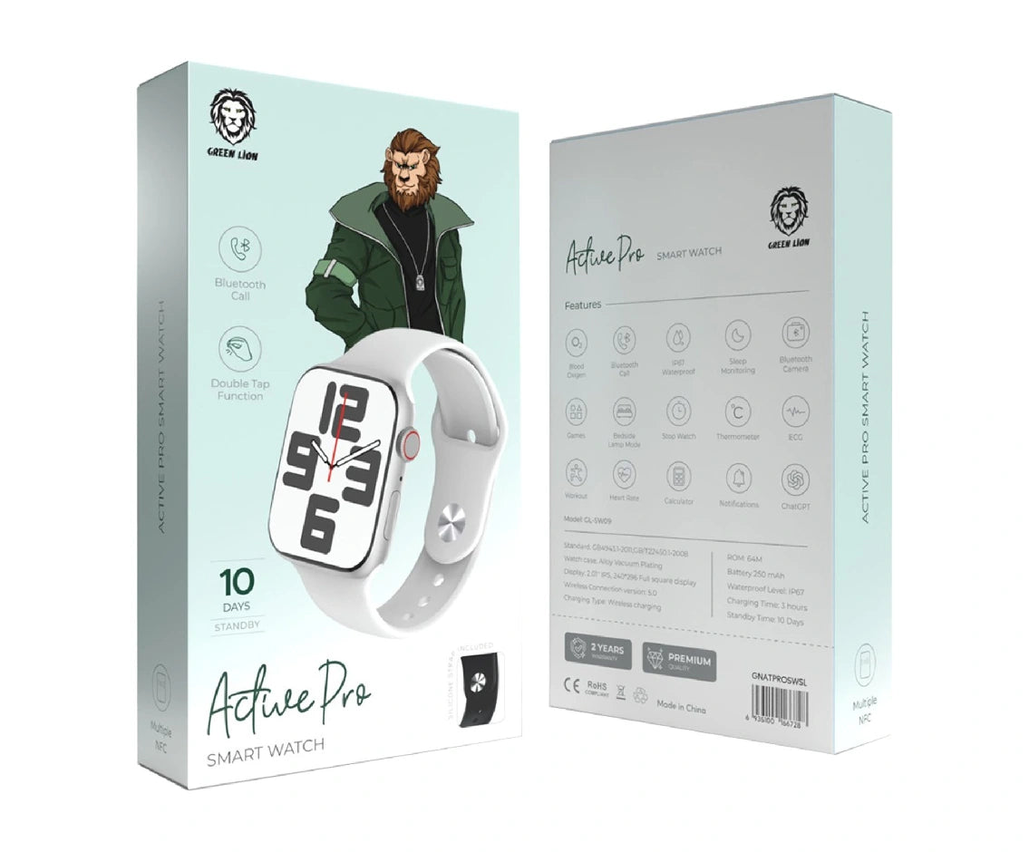 Green lion active pro smart watch IP68 Waterproof