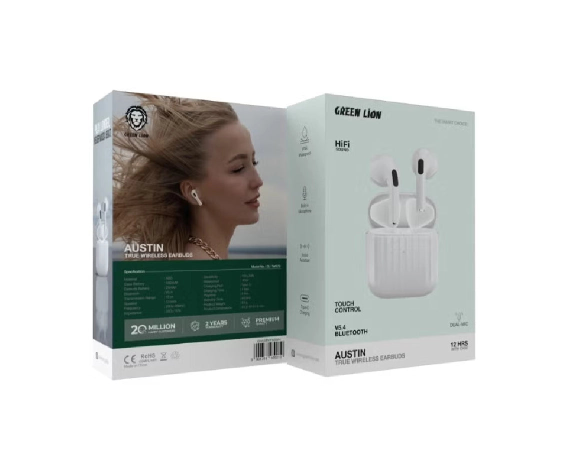 Green Lion Austin True Wireless Earbuds