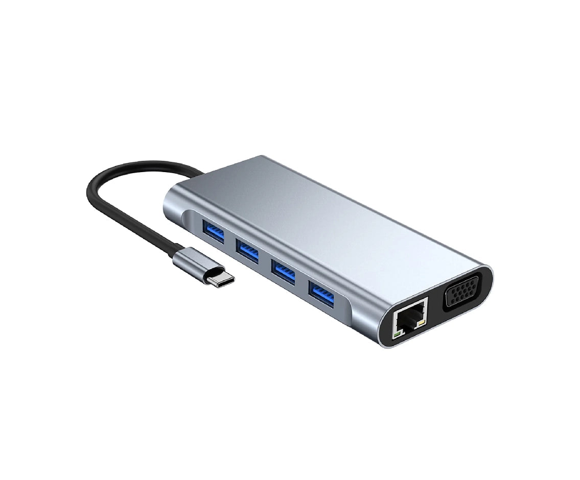Type-C To Hdtv 11-In-1 Multi-Function Adapter