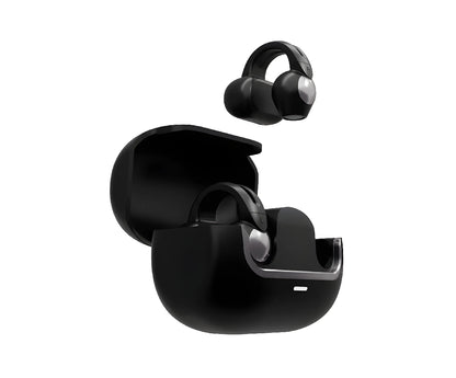Green Lion GT-22 Clip On Earbuds Black
