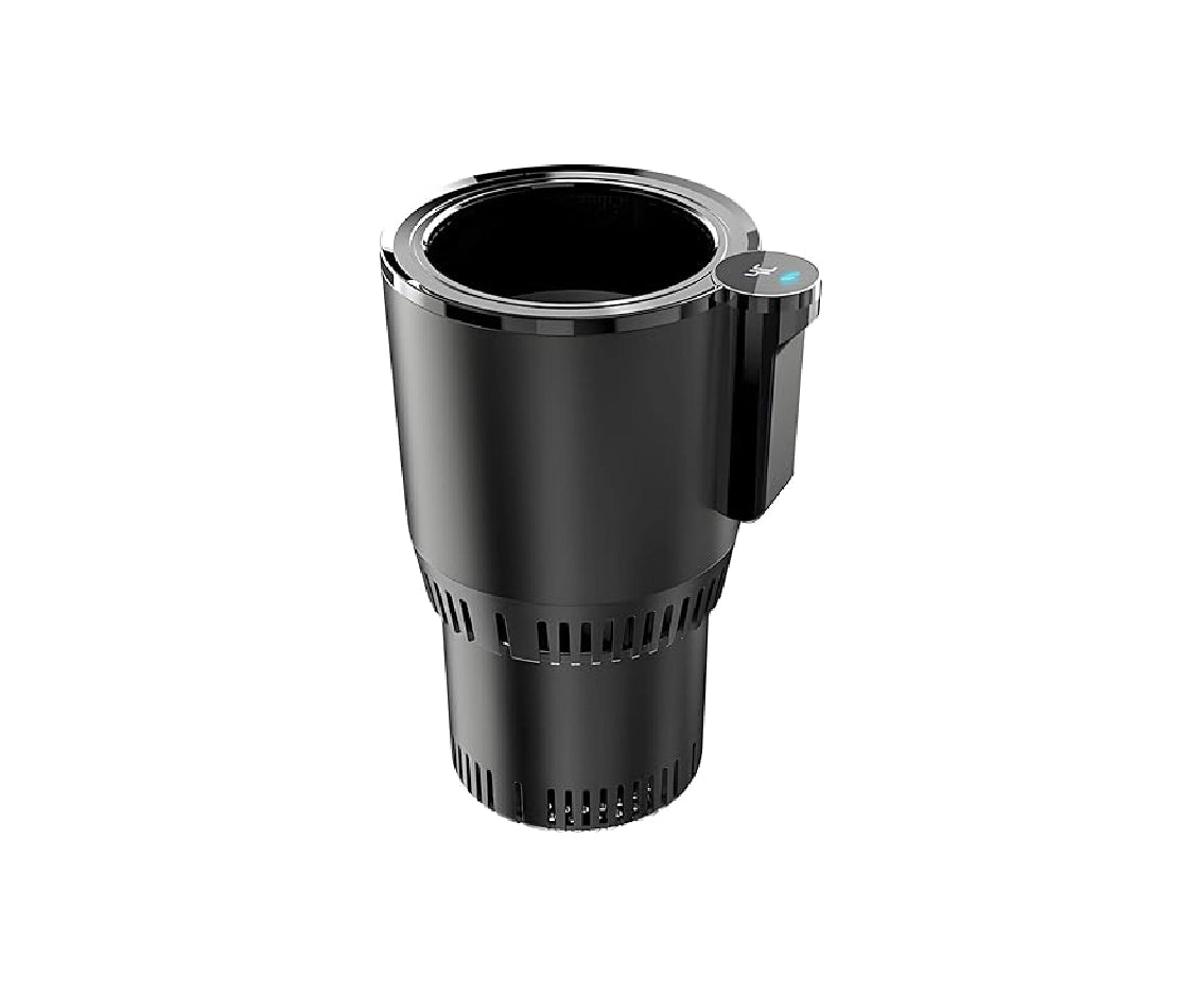 Car Cup Holders 2-in-1 Auto Cooling and Heating Cup Holder Black