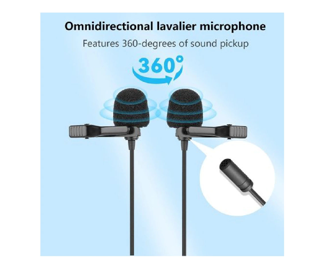 Boya M1DM TikTok Omni-Directional Lavalier Microphone