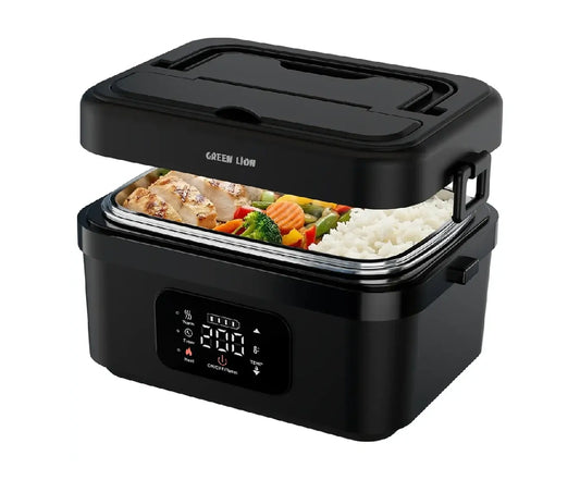 Green Lion Portable Lunch Box With Built-in Battery & Electric Heating