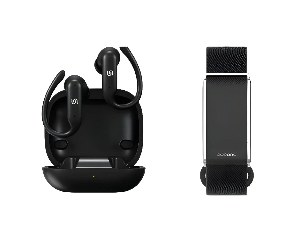 Porodo Activex Smart Fitness Band & Earbuds