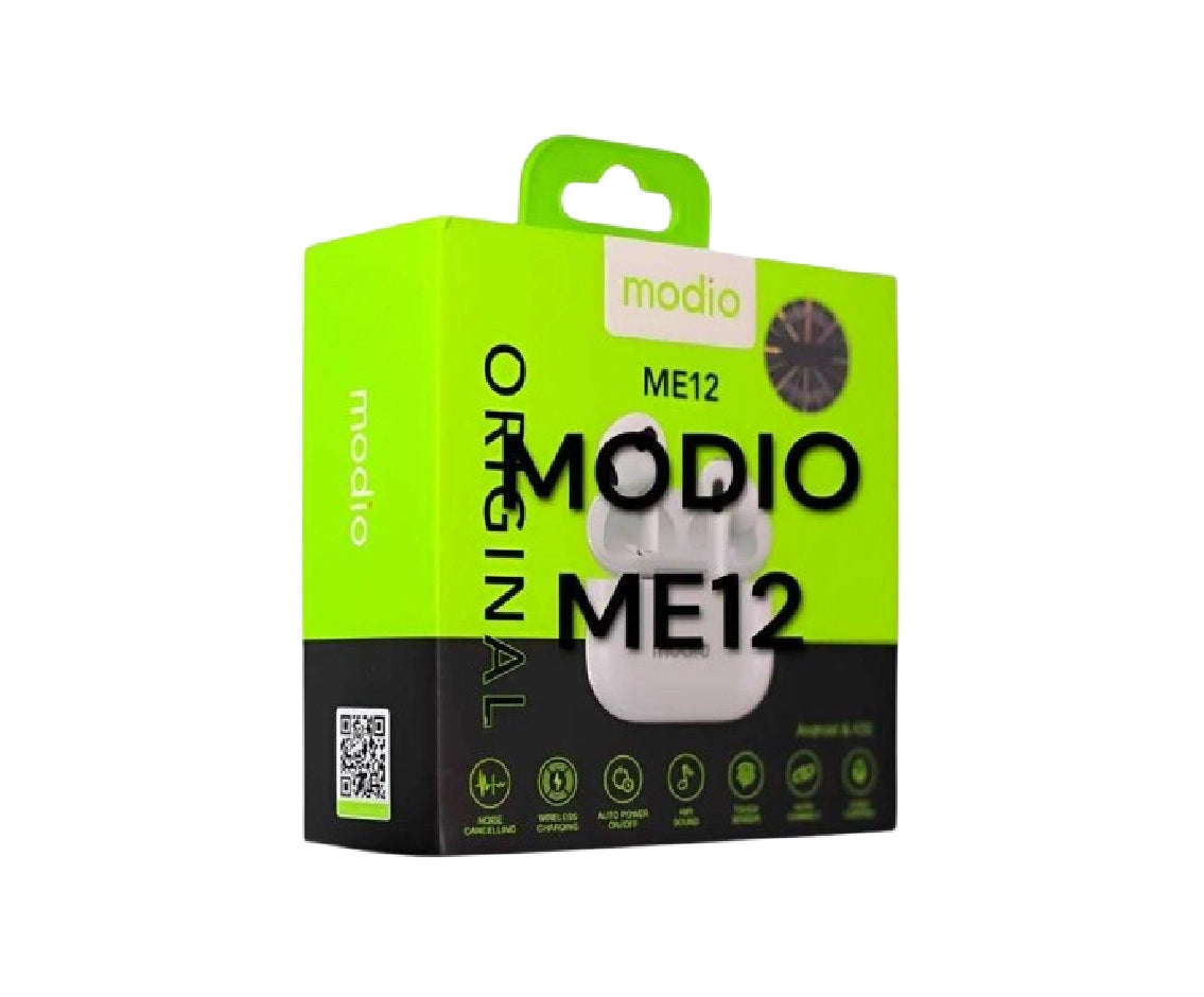 Modio ME12 Wireless Bluetooth Earbuds