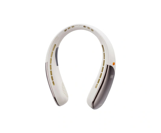 Porodo Chillo Zen Neck-Hanging Cooling Fan with Intelligent Display