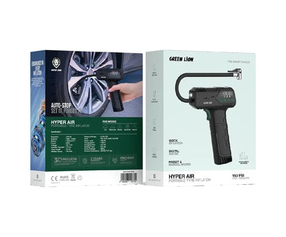 Green Lion Hyper Air Portable Tyre Inflator
