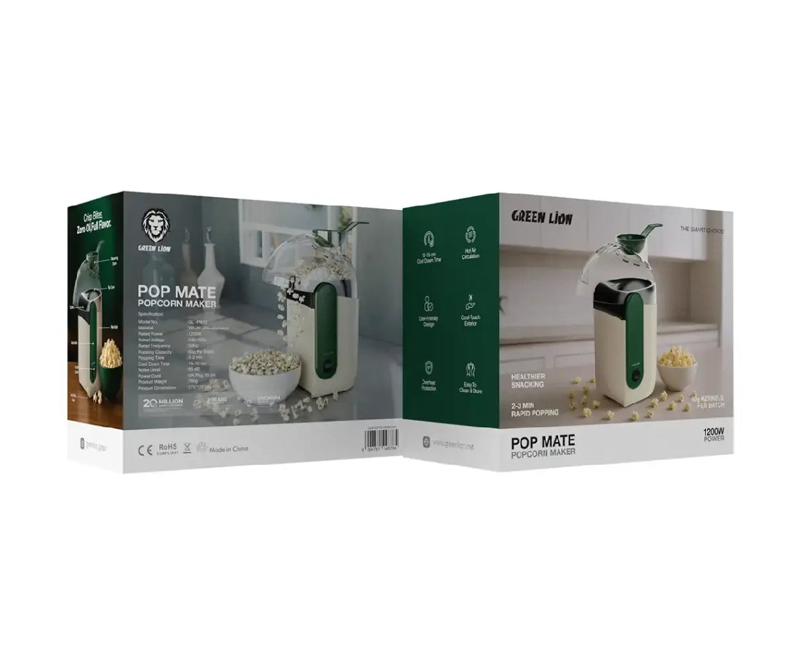 Green Lion Pop Mate Popcorn Maker 1200W