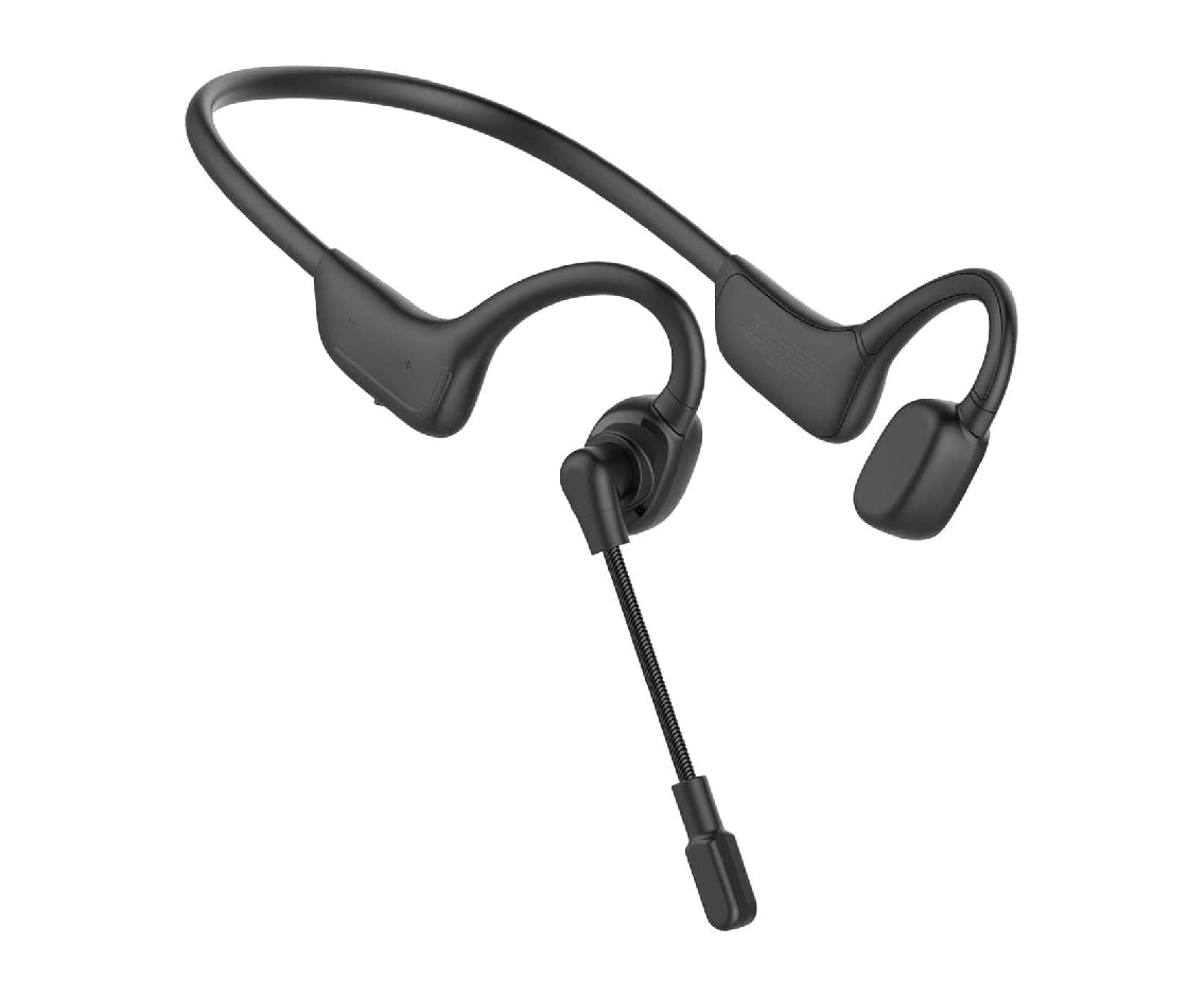 Porodo Soundtec Vibrix Air Conduction Wireless Headset - Black