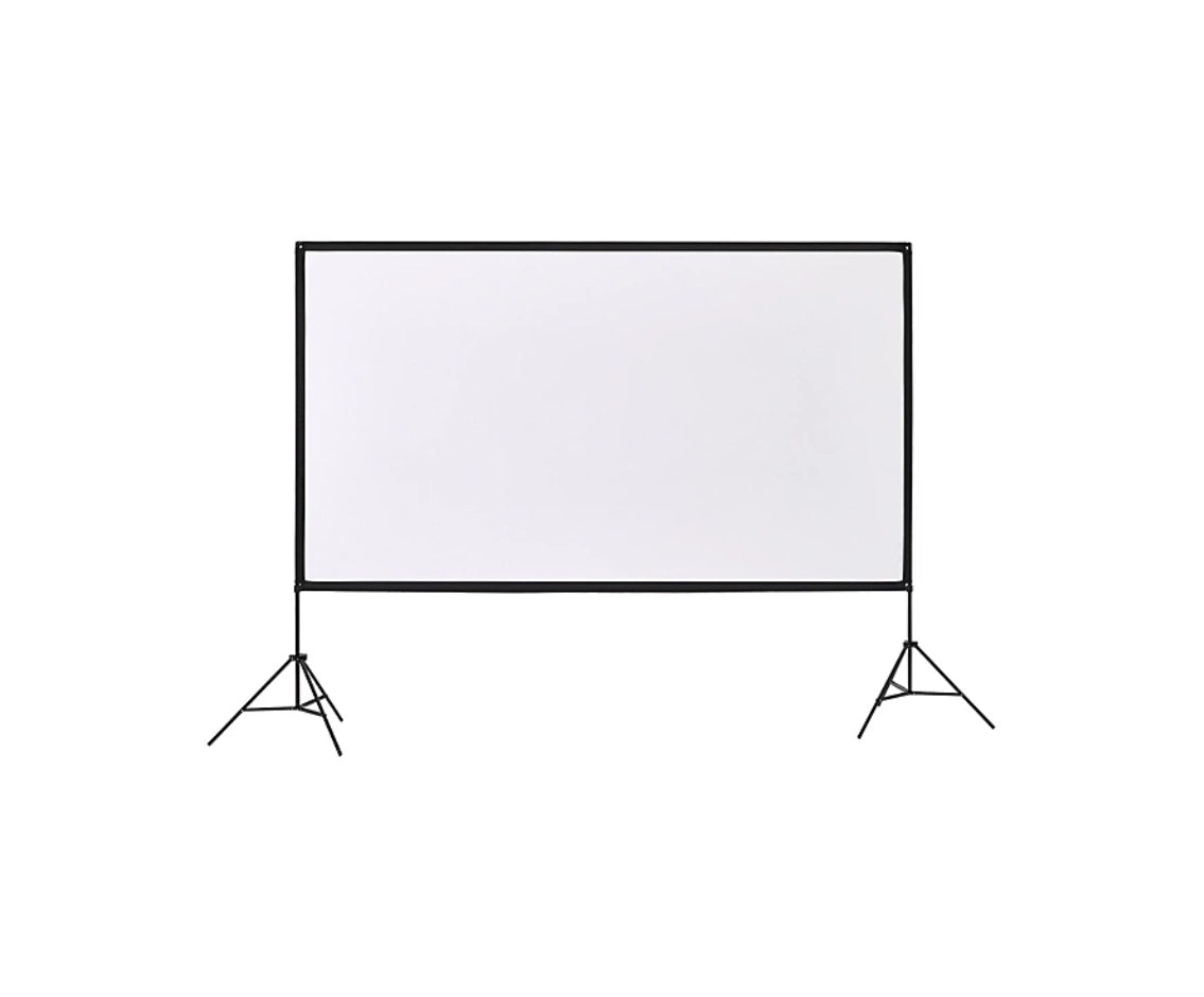 Portable Projector Screen with Stand 100 Inch