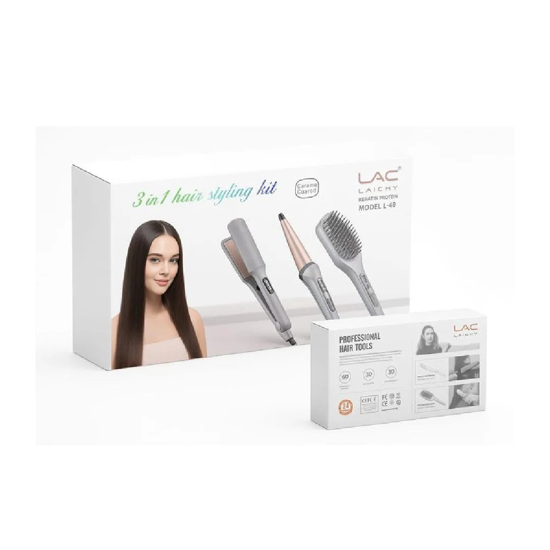 Laichy 3-in-1 Hair Styling Kit L-43 (L3IN1)