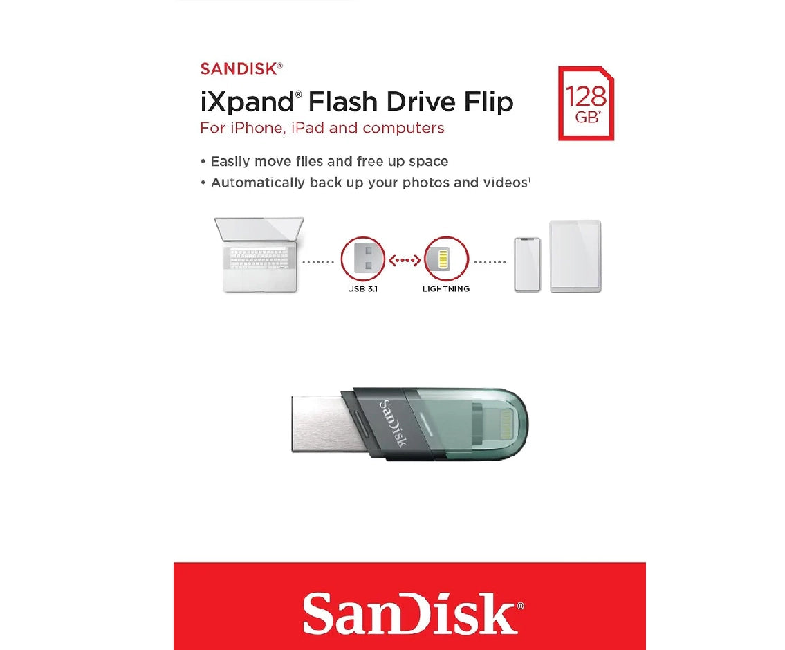 Ixpand Flash Dual Drive Iphone 128 Gb
