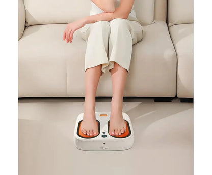 Porodo Cordless Heated Foot Massager  with Tapping and Kneading Therapy