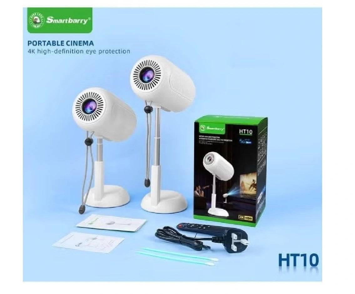 Smartbarry HT10 Smart Projector 4K HDR