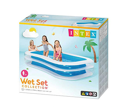 Intex Wet Set Collection Pool 2.62M X 1.75M X 56Cm
