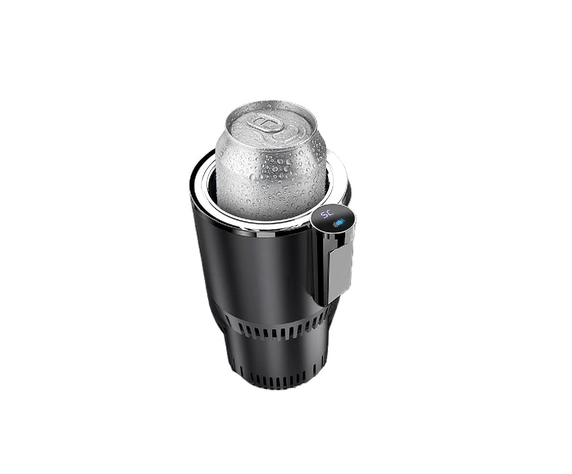 Car Cup Holders 2-in-1 Auto Cooling and Heating Cup Holder Black