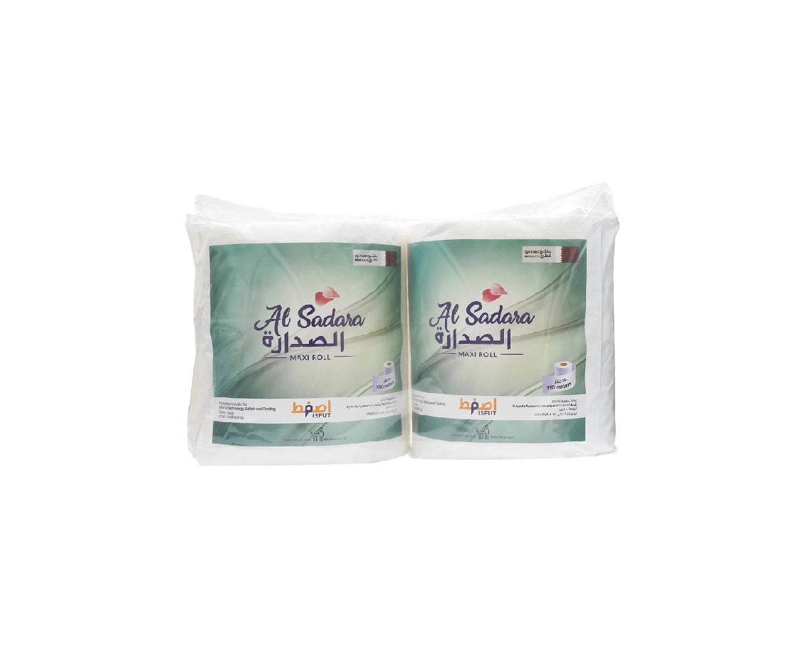 Al Sadara Maxi Roll Twin Pack Embossed 2X150Mtrs