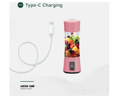 Green Lion Jet Plus 6 Blades Juicer - Pink