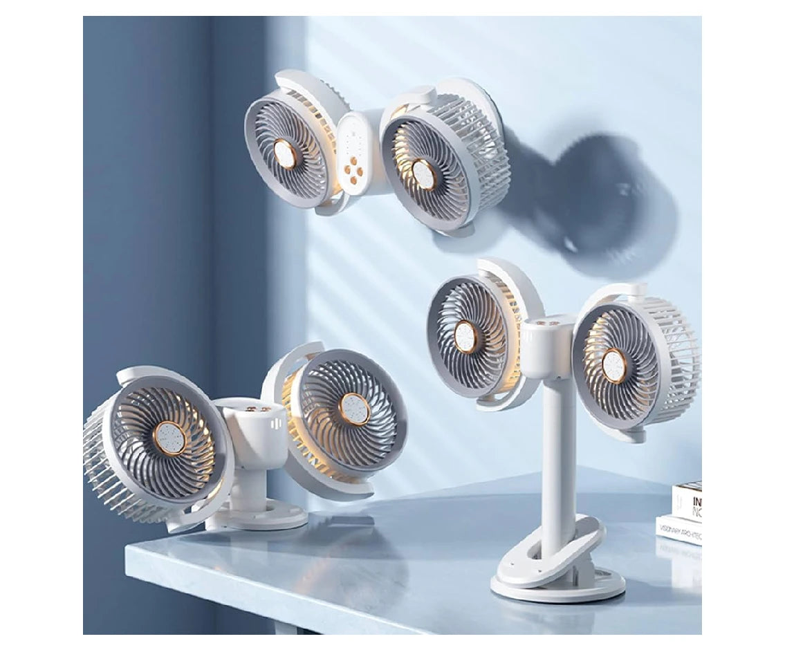 Double Headed Circulating Fan