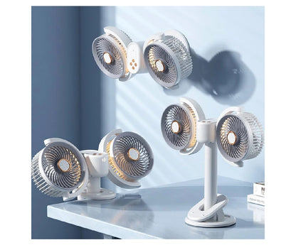 Double Headed Circulating Fan