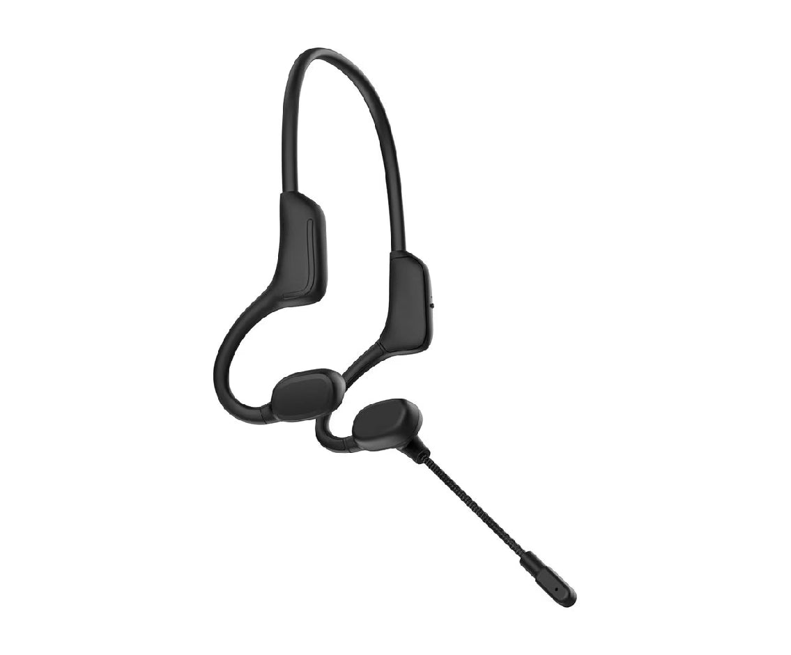 Porodo Soundtec Vibrix Air Conduction Wireless Headset - Black