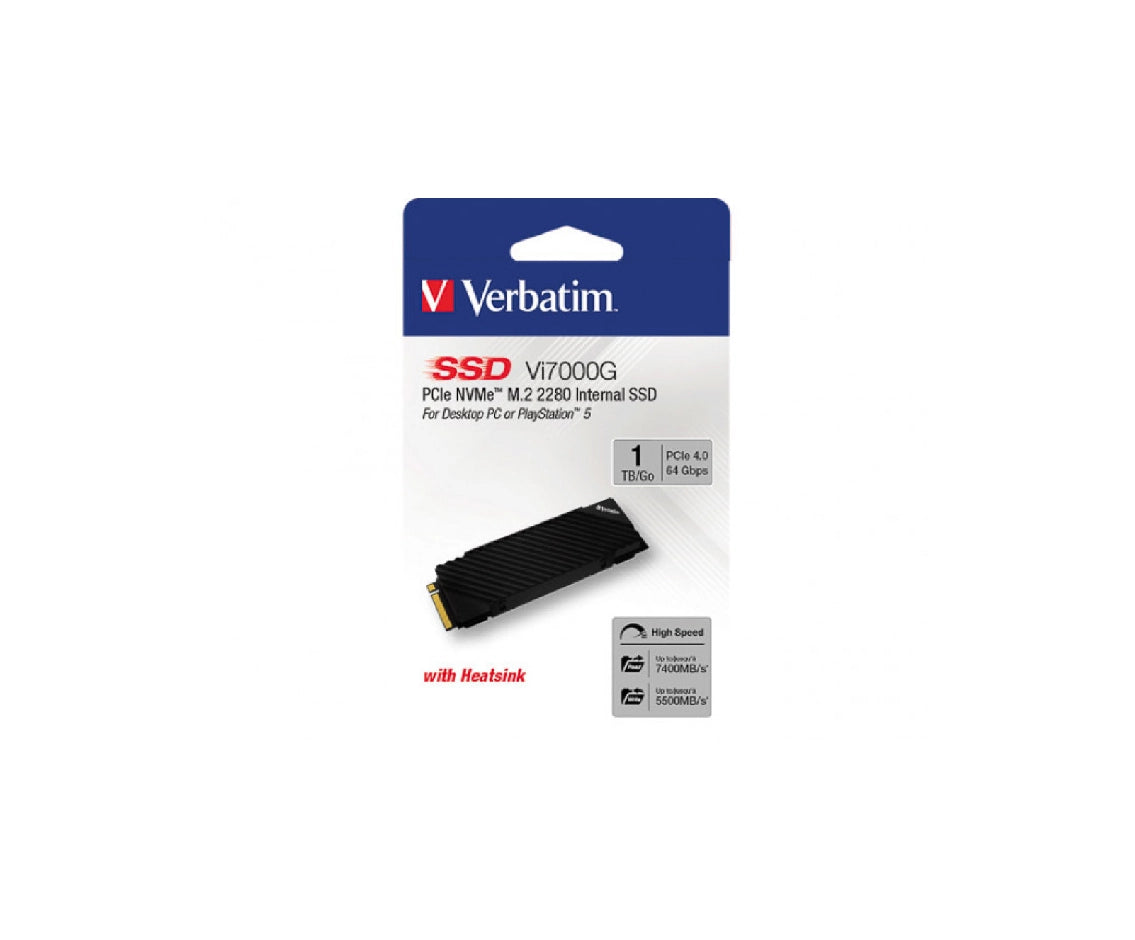 Verbatim Vi7000g 1TB NVMe M.2 2280 SSD