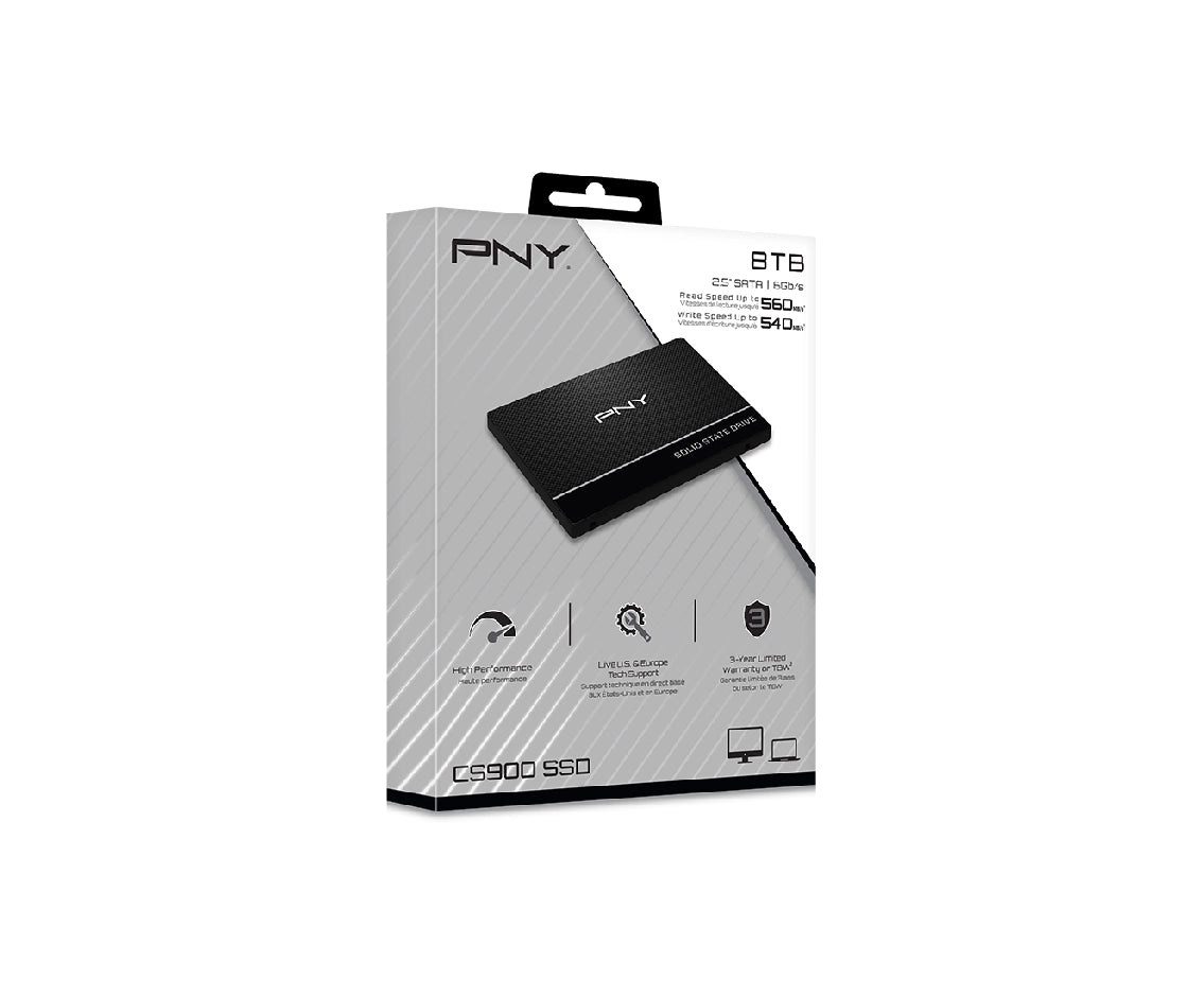 PNY CS900 250GB 3D NAND 2.5" SATA III Internal SSD