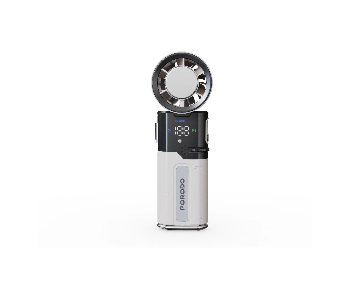 Porodo Lifestyle Chillo Plus Rechargeable Ice Cooling Fan