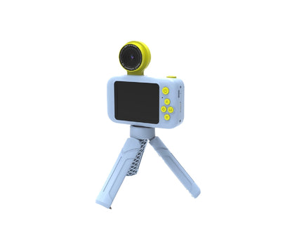 Porodo Kids Digital Camera With Tripod – 1080P Selfie & Vlogging Camera